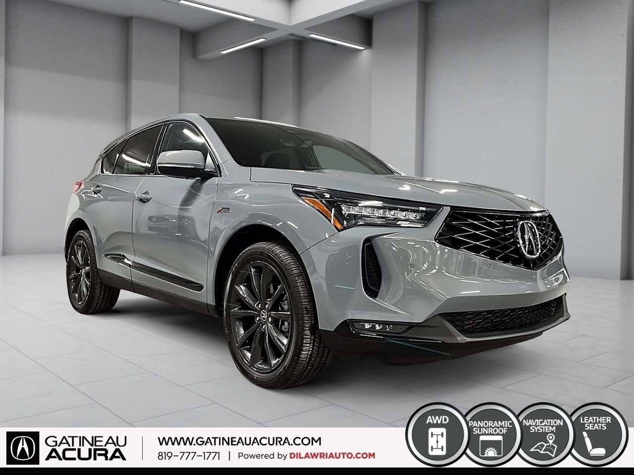 ACURA RDX 2026 Gris urbain nacré Gatineau - photo #12