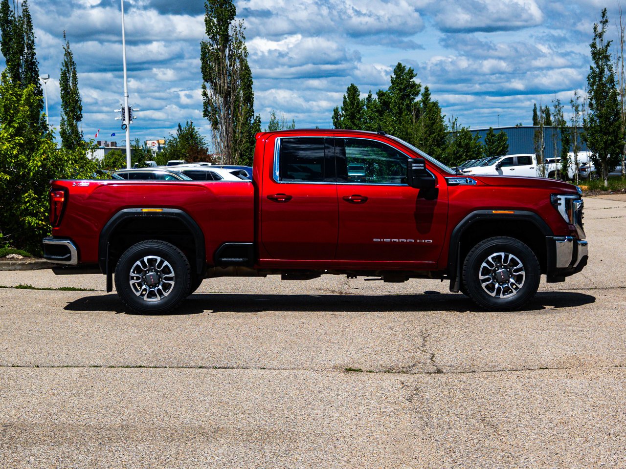 2024 GMC Sierra 2500HD 4WD Double Cab 149 SLE Red Sherwood Park - photo #13
