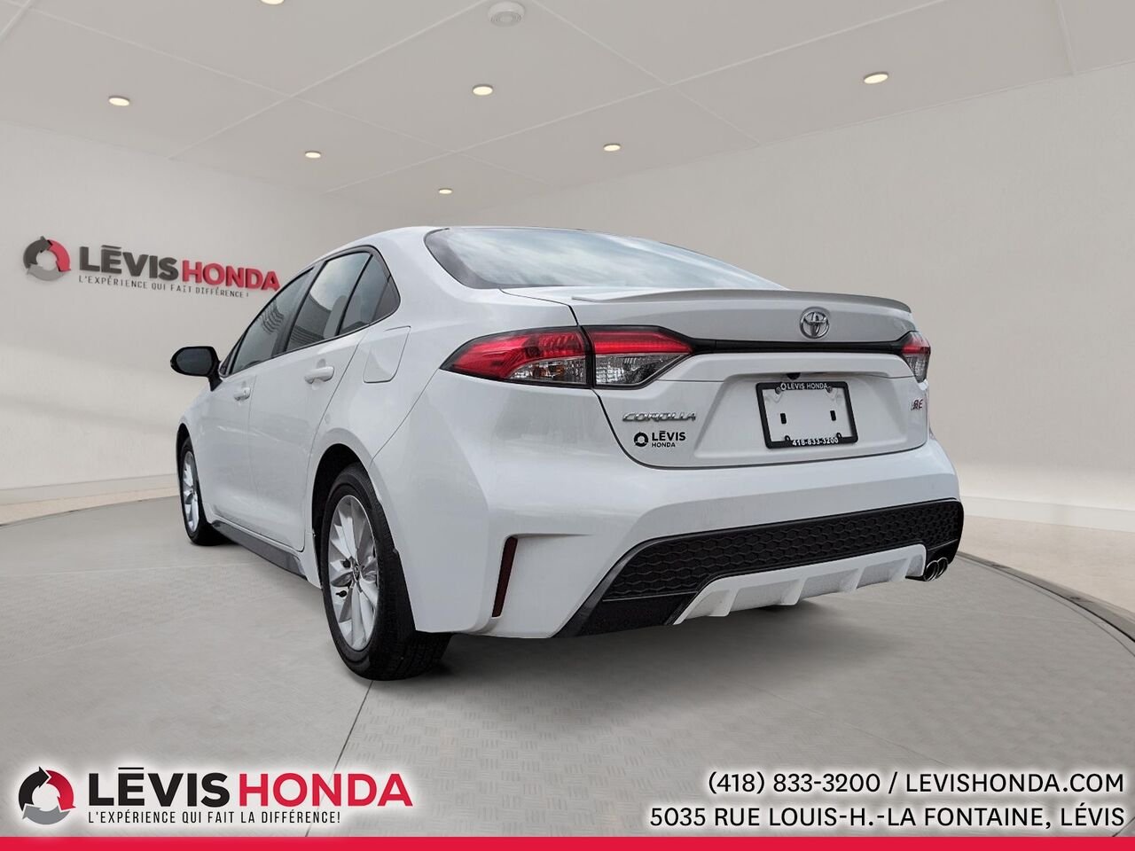 Toyota Corolla SE SE CVT 2021 Blanc Lévis - photo #10