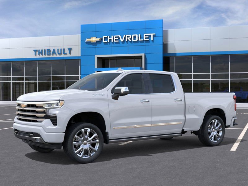 CHEVROLET SILVERADO 1500 High Country cabine multiplace 4RM 157 po 2026 Blanc Sherbrooke - photo #1