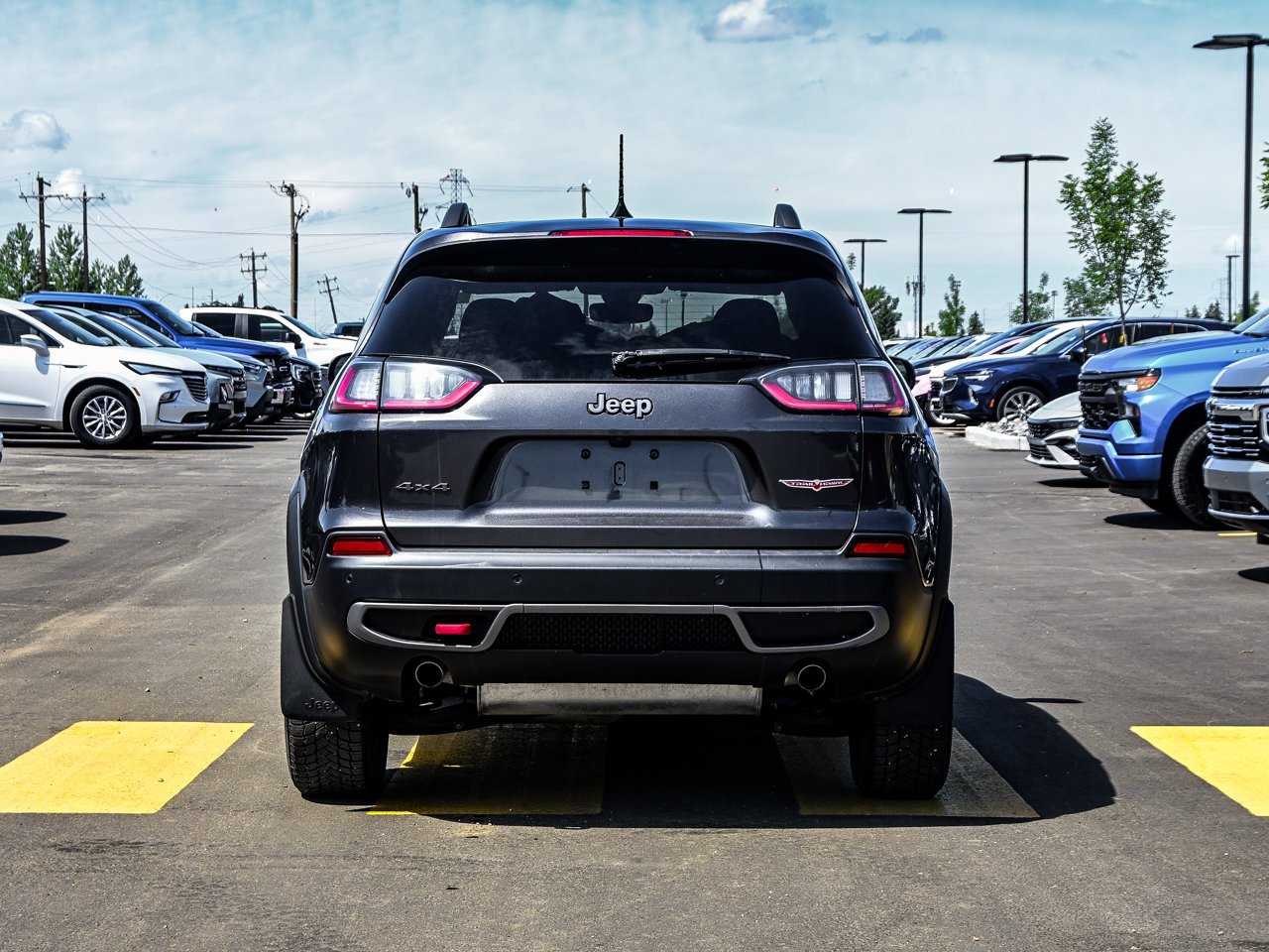 2020 Jeep Cherokee Trailhawk 4x4 Grey Sherwood Park - photo #11