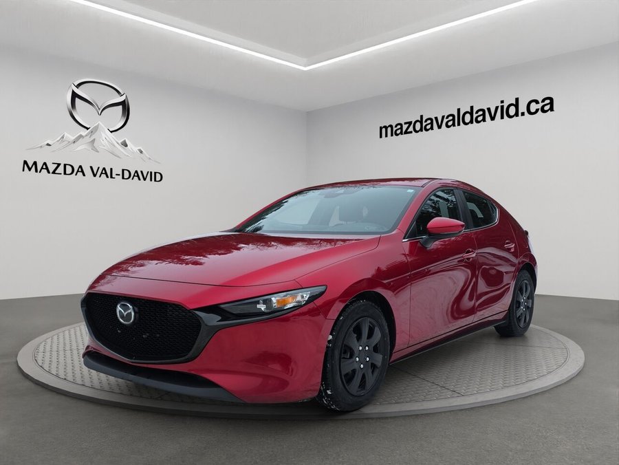Mazda Mazda3 Sport GS, Volant chauffant, Caméra de recule, Bluetooth 2023 Rouge