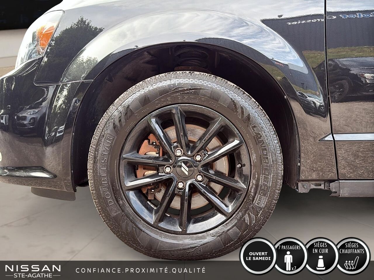 2020 Dodge Grand Caravan GT | TV/DVD | CUIR | STOW N GO | Black Saint-Jérôme - photo #6