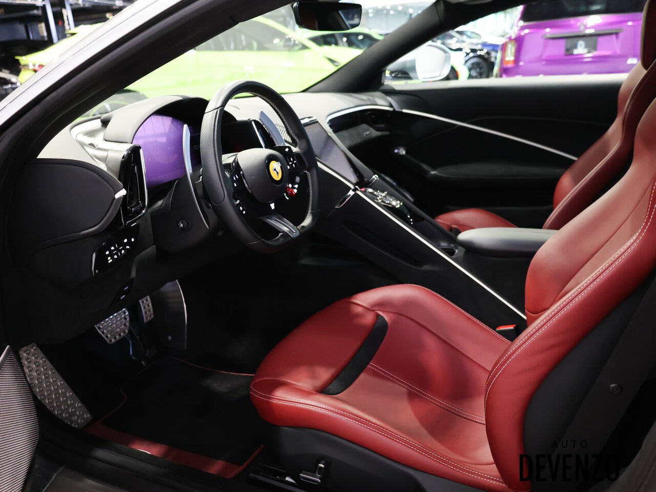 2021 Ferrari Roma Grey Saint-Eustache - photo #10