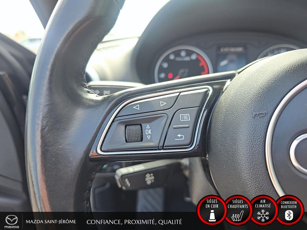 2017 Audi A3 Cabriolet | 2.0T | QUATTRO | CLEAN CARFAX | Black Saint-Jérôme - photo #13