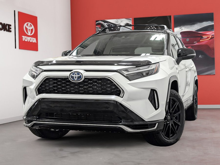 2023 Toyota RAV4 Prime 2023 Wind Chill Pearl with Black Roof