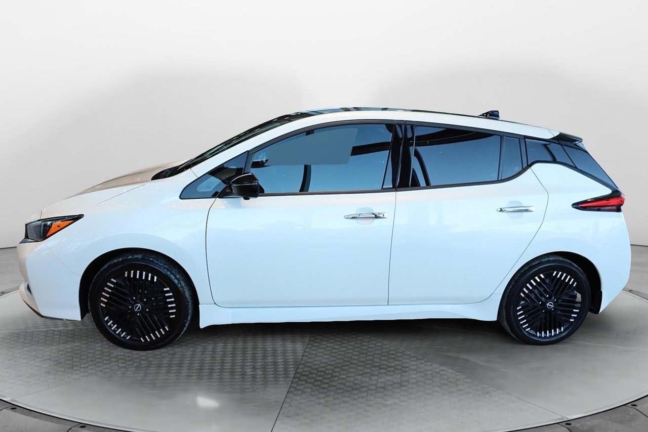 2023 Nissan LEAF VIN 1N4CZ1DV2PC554251 White Chicoutimi - photo #5