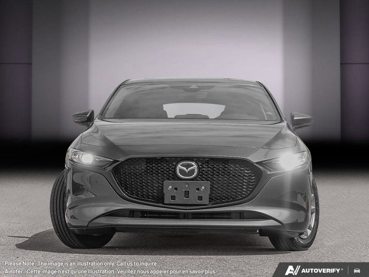 2026 Mazda Mazda3 Sport JM1BPALL1T1891463 Machine Grey Metallic Mirabel - photo #1