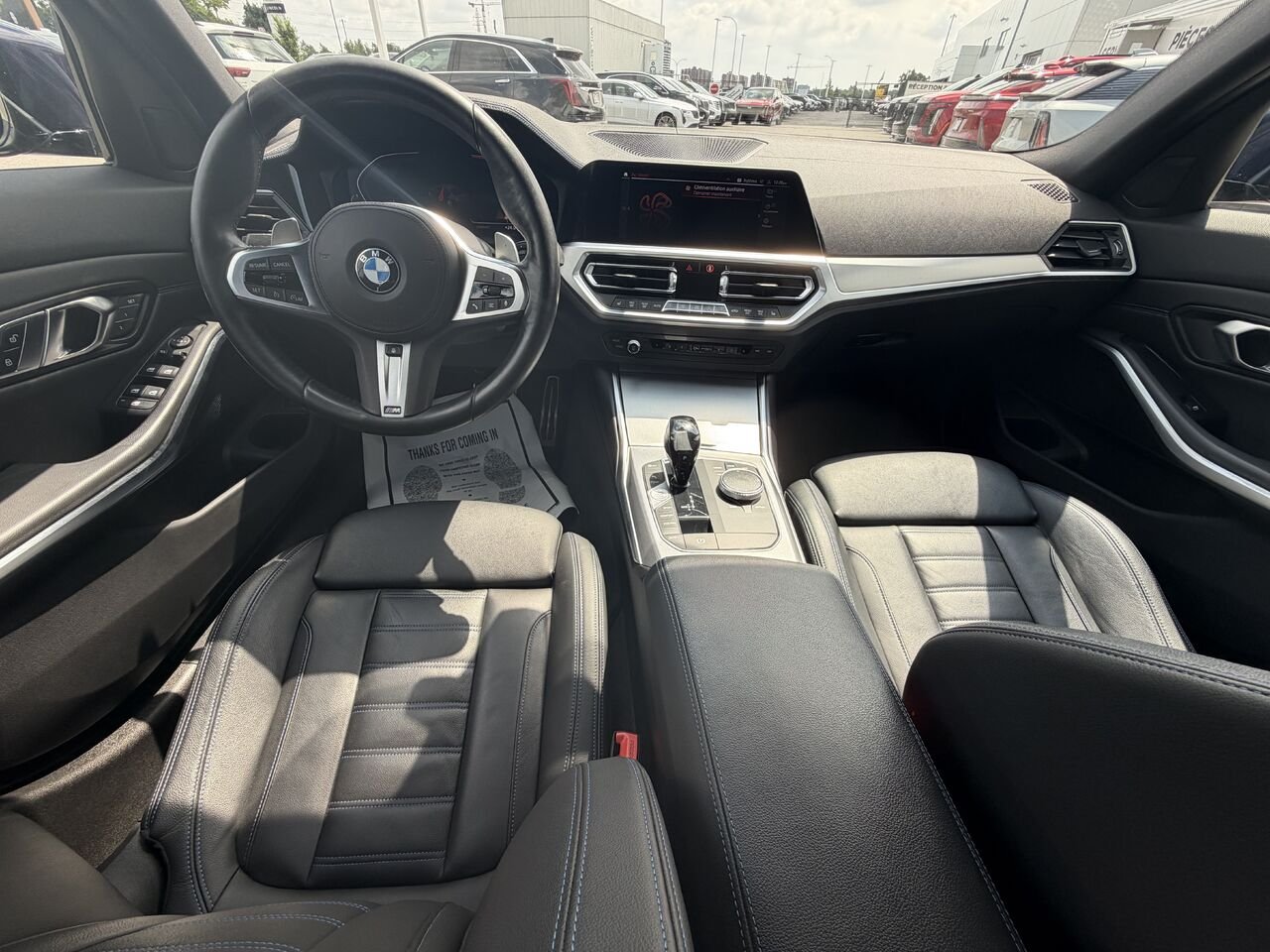2019 BMW Série 3 330XI M PACKAGE Blue Laval - photo #16
