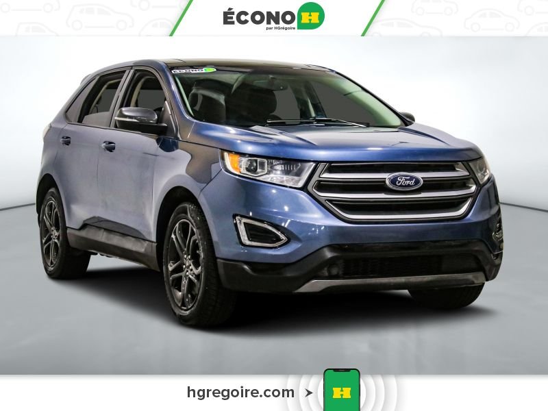 2018 Ford EDGE Blue Saint-Eustache - photo #0