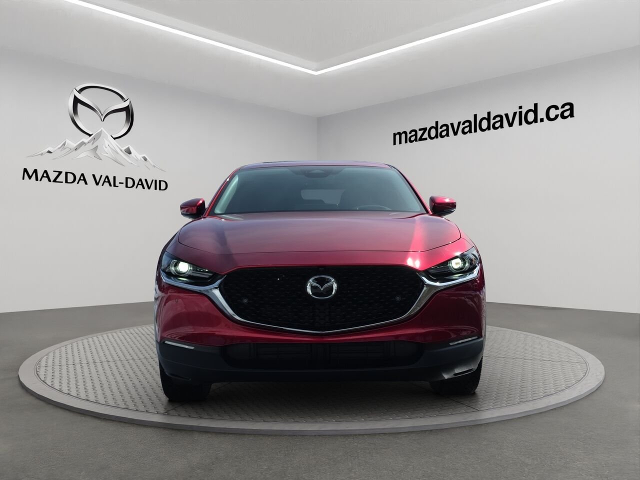 2026 Mazda CX-30 GT, awd, toit ouvrant, Écran 360 degré, Navigation, chargeur sans fil pour cellulaire Soul Red Crystal Metallic Val-David - photo #3