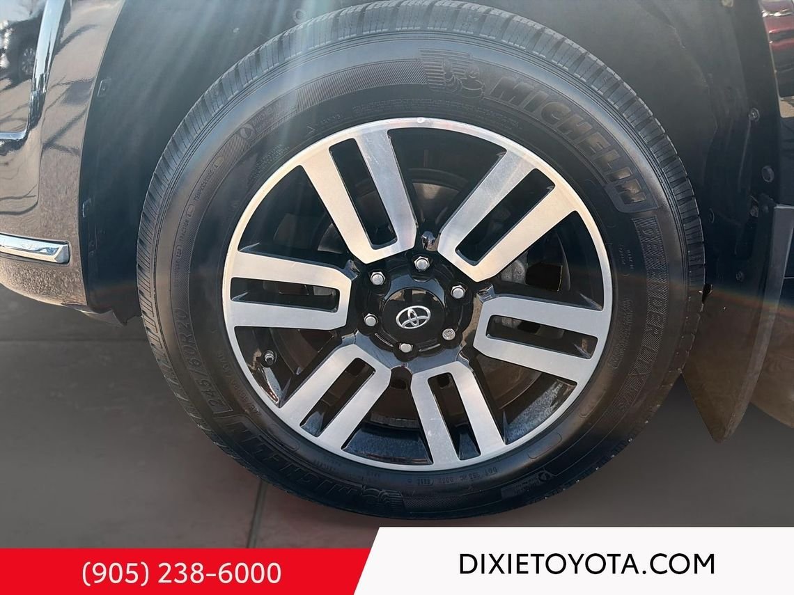 2021 Toyota 4Runner Power Sunroof, Leather Interior, Heated Seats, Alloy Wheels, Heated Steering Wheel, Running Boards, Bluetooth Midnight Black Metallic Mississauga - photo #10