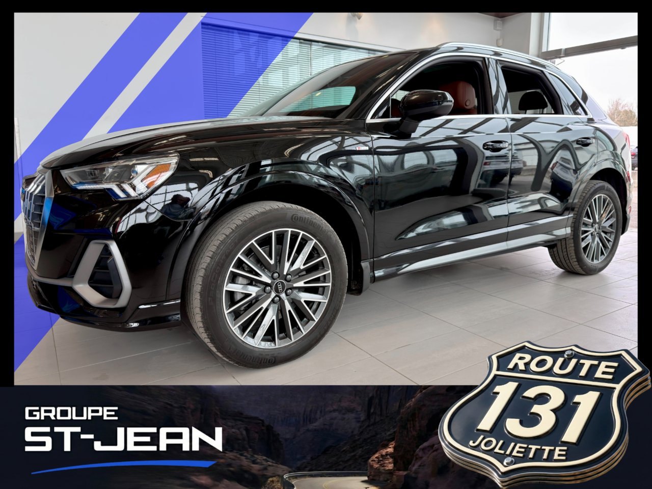 2023 Audi Q3 Black Notre-Dame-des-Prairies - photo #0