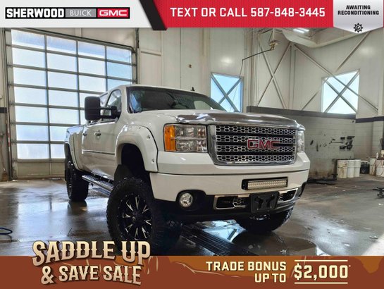 2014 GMC Sierra 3500HD 2014 White