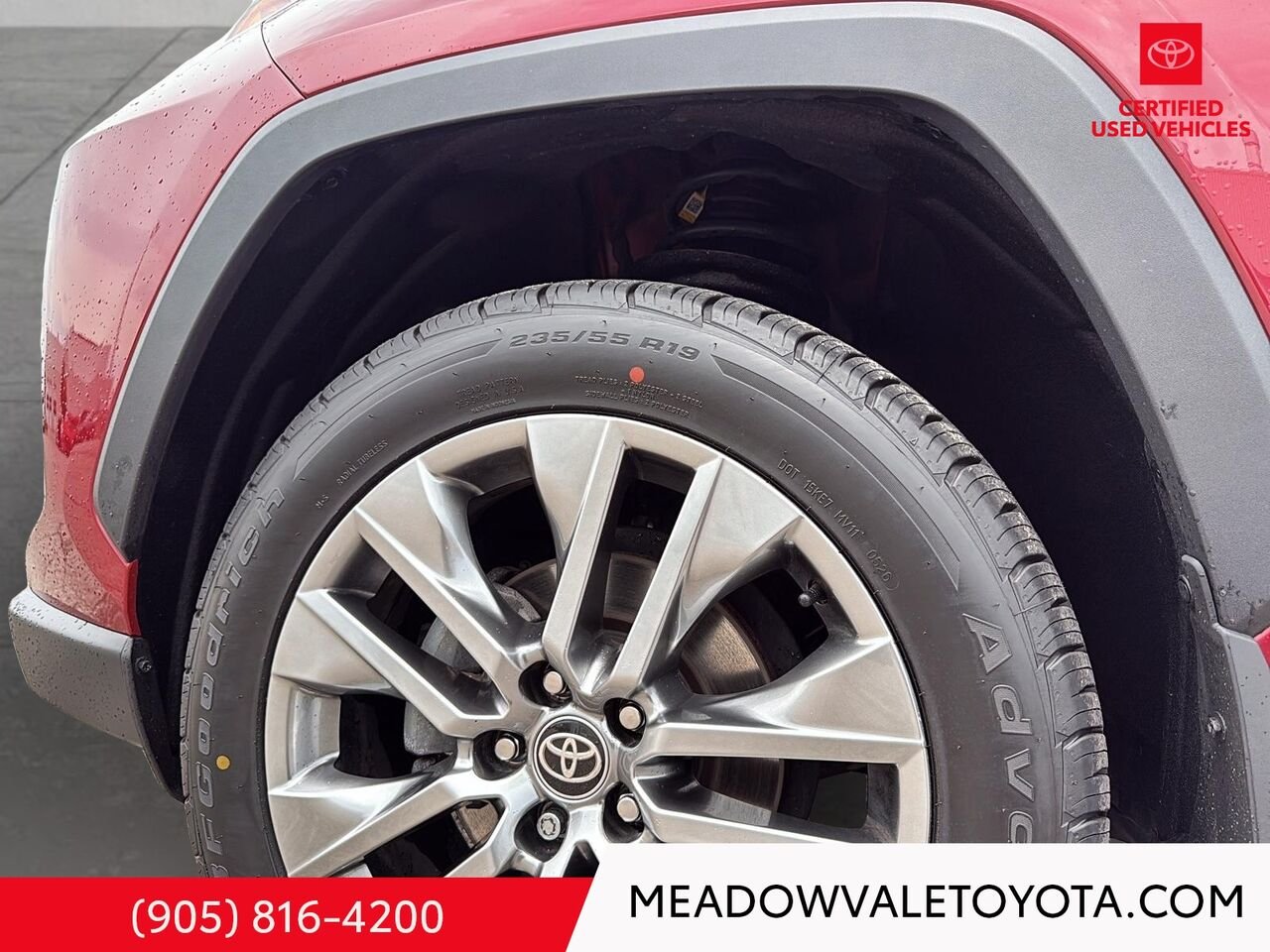 2023 Toyota RAV4 One Owner, Clean Car Fax, Power Sunroof, Power Trunk, Power Seat, Softex Leather Seating Red Mississauga - photo #6