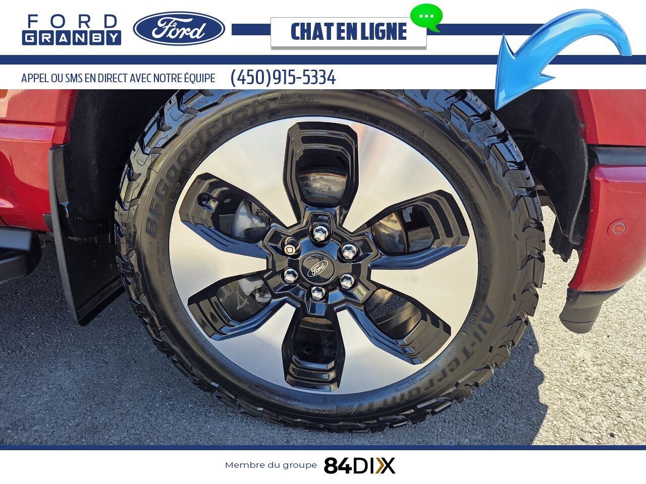 2023 Ford F-150 Lightning Red Granby - photo #27