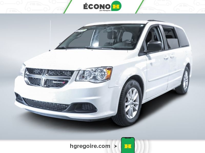 2016 Dodge GR Caravan White Blainville - photo #2