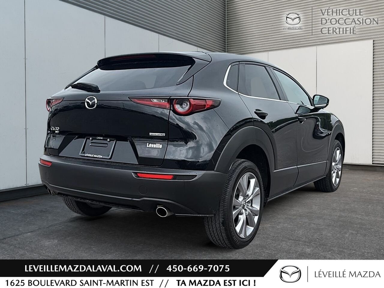 Mazda CX-30 GS TI 2022 Noir Laval - photo #4