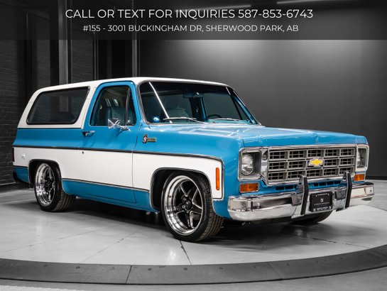 1978 Chevrolet K5 Blazer 1978 Blue