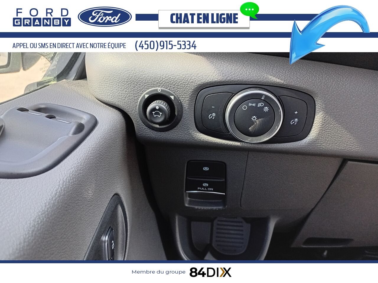 Ford E-TRANSIT FOURGONNETTE UTILITAIRE 2024 Blanc Granby - photo #10