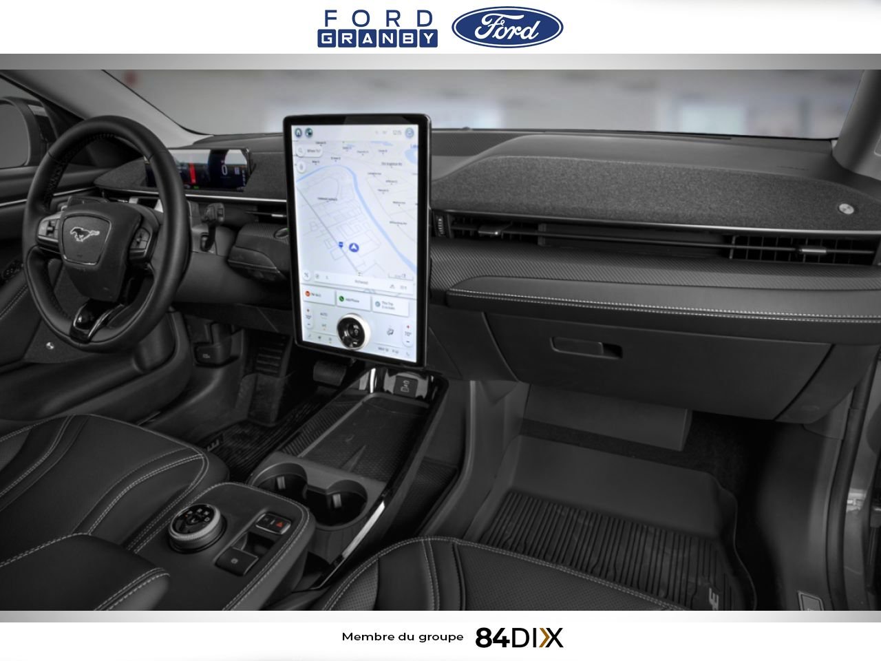 2025 Ford Mustang Mach-E Star White Metallic Tri-Coat Granby - photo #7