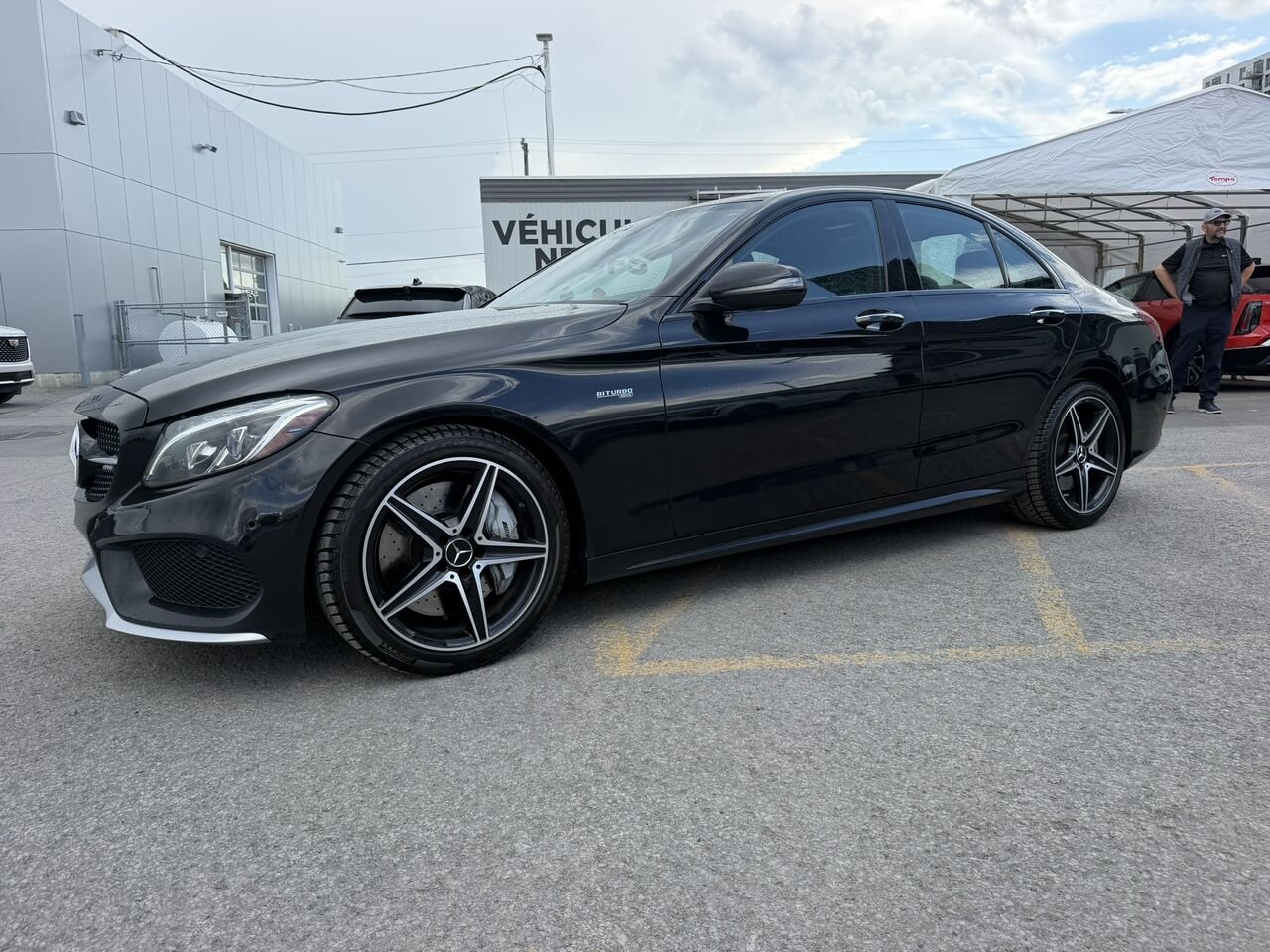 Mercedes-Benz Classe-C C 43 AMG 4MATIC 2017 Noir Laval - photo #0