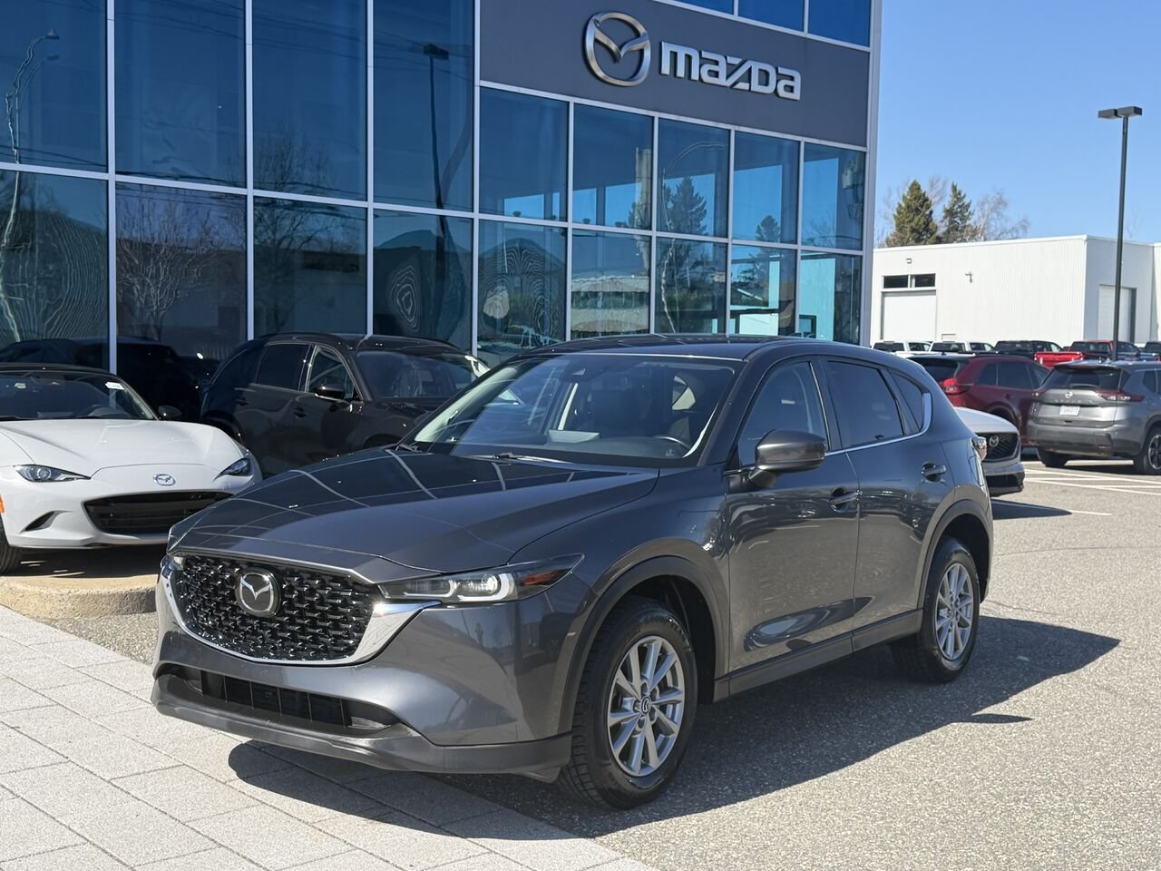 2022 Mazda CX-5 Grey Ste-Marie - photo #1