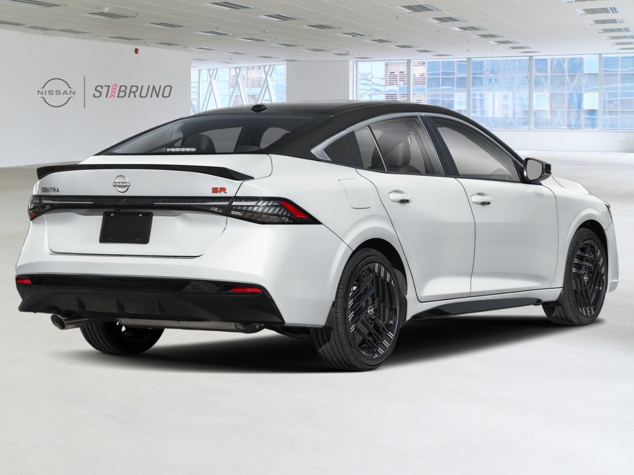 2026 Nissan Sentra Aspen White TriCoat/Super Black Saint-Basile-le-Grand - photo #1
