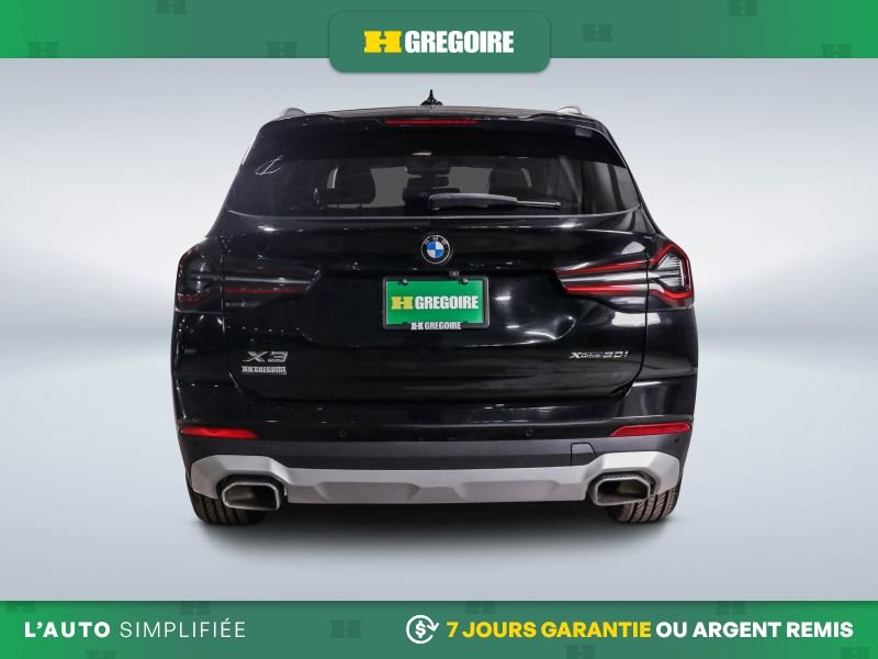 BMW X3 2022 Noir Laval - photo #5