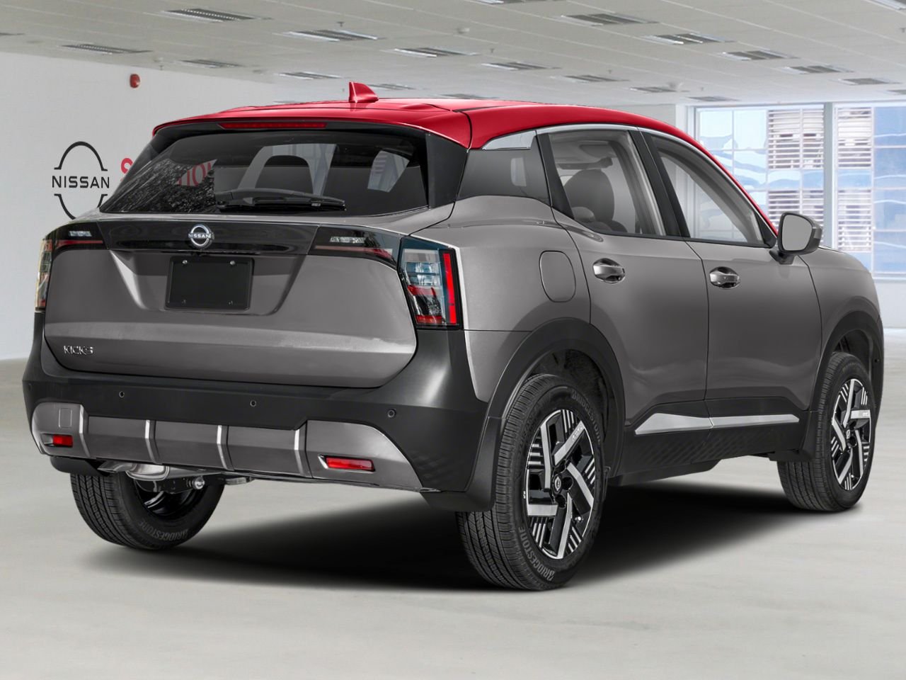 2026 Nissan Kicks KICKS SV Gun Metal Metallic/Scarlet Ember Tintcoat Châteauguay - photo #1