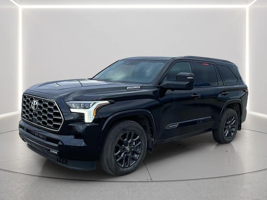 2025 TOYOTA SEQUOIA PLATINUM 2025 Midnight Black Metallic
