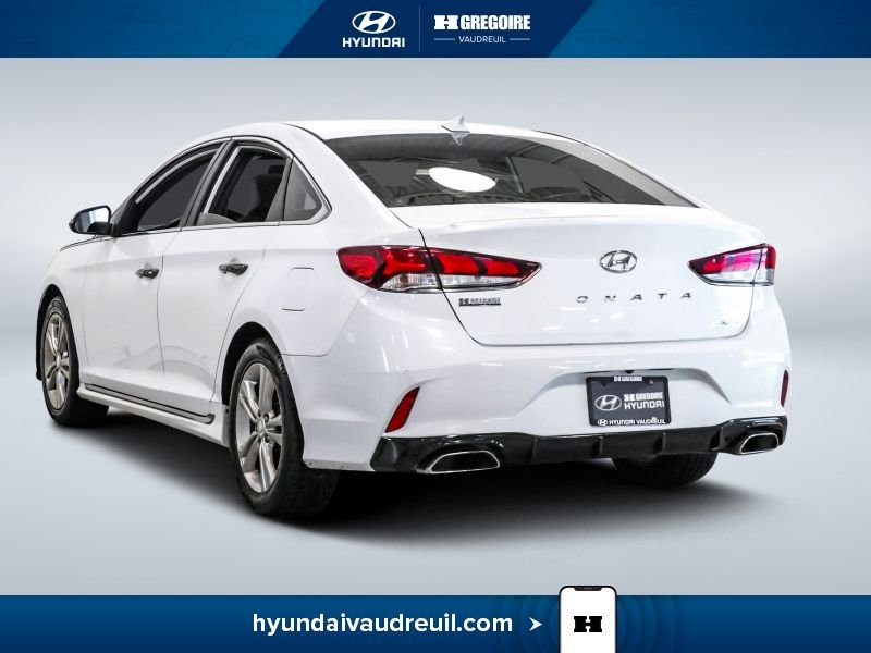 2018 Hyundai Sonata White Blainville - photo #7