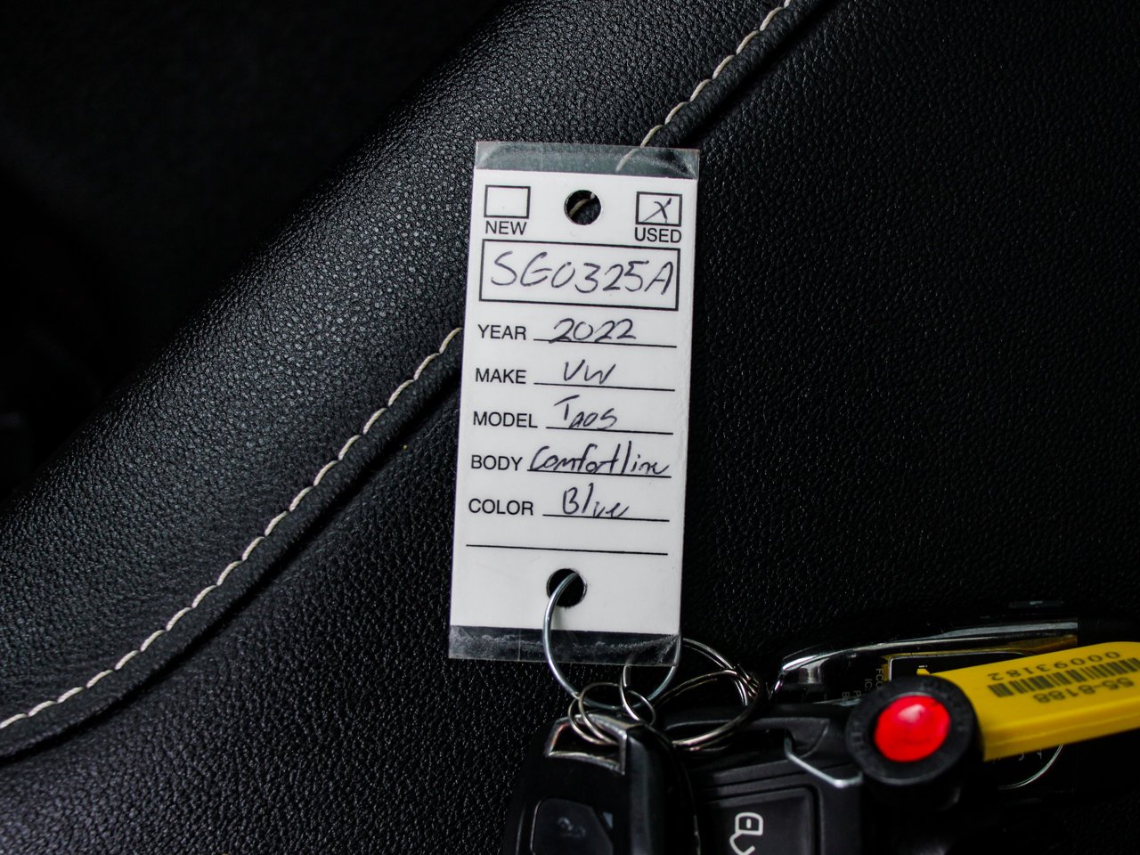 2022 Volkswagen Taos Comfortline 4MOTION Blue Sherwood Park - photo #32