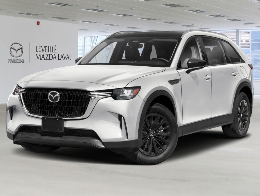 Mazda CX-90 hybride léger 2026 2026 Blanc rhodium métallisé