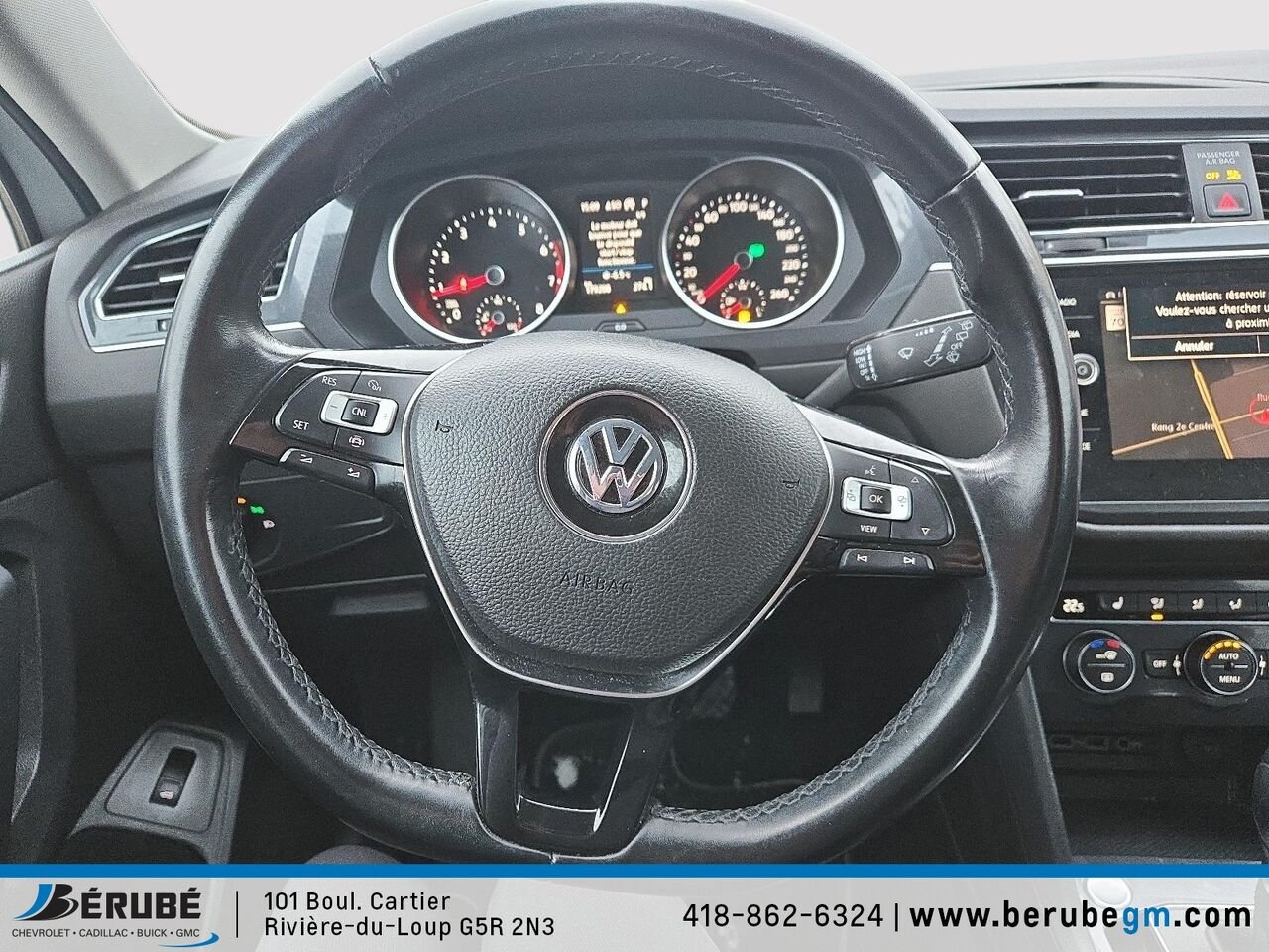 Volkswagen TIGUAN Confort Line 2019 Blanc Rivière-du-Loup - photo #8