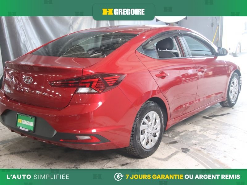 Hyundai Elantra 820783 | Essential A/C CAM RECUL BLUETOOTH 2019 Rouge Laval - photo #7