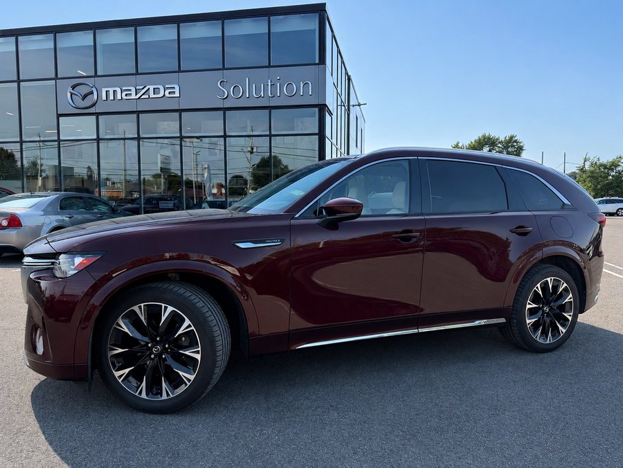 Mazda CX-90 hybride léger 2024 Rouge