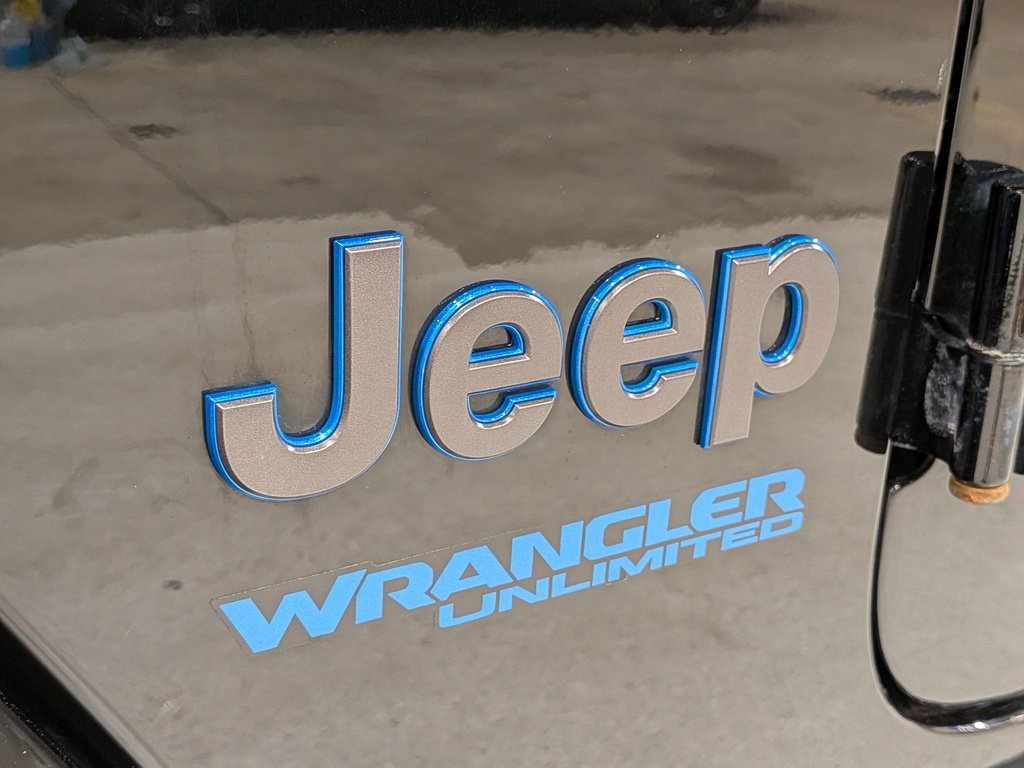 Jeep Wrangler 4xe Unlimited Rubicon 4x4 2022 Noir Val-David - photo #36