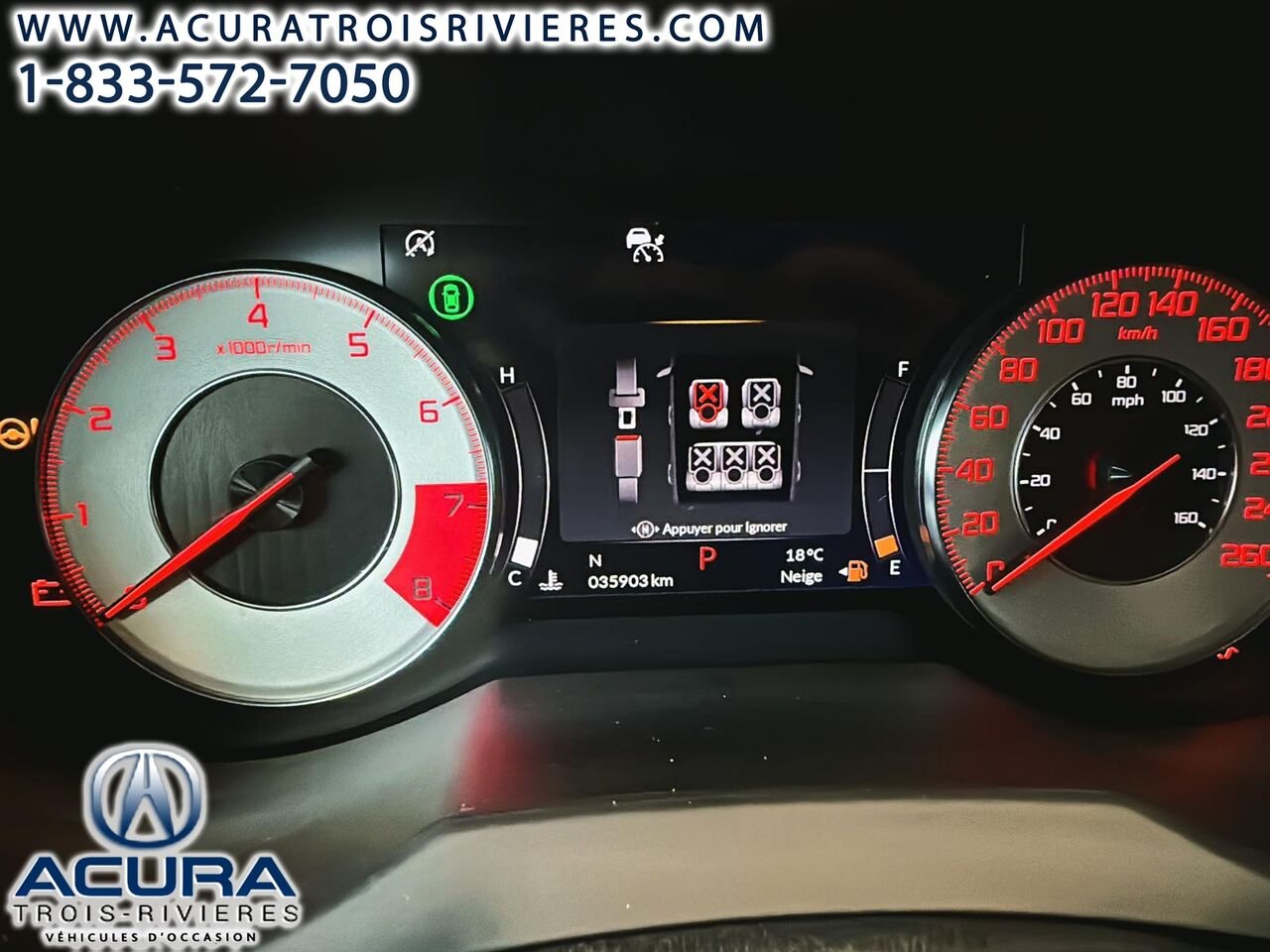 Acura RDX 2024 Noir Trois-Rivières - photo #23