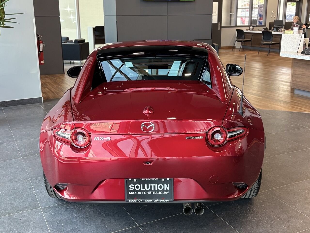 2026 MAZDA MX-5 RF GT BM Soul Red Crystal Metallic Châteauguay - photo #8