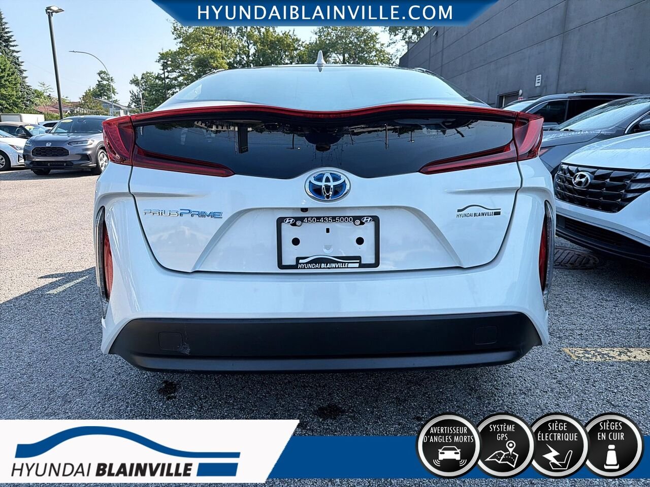 2022 Toyota Prius Prime White Blainville - photo #4