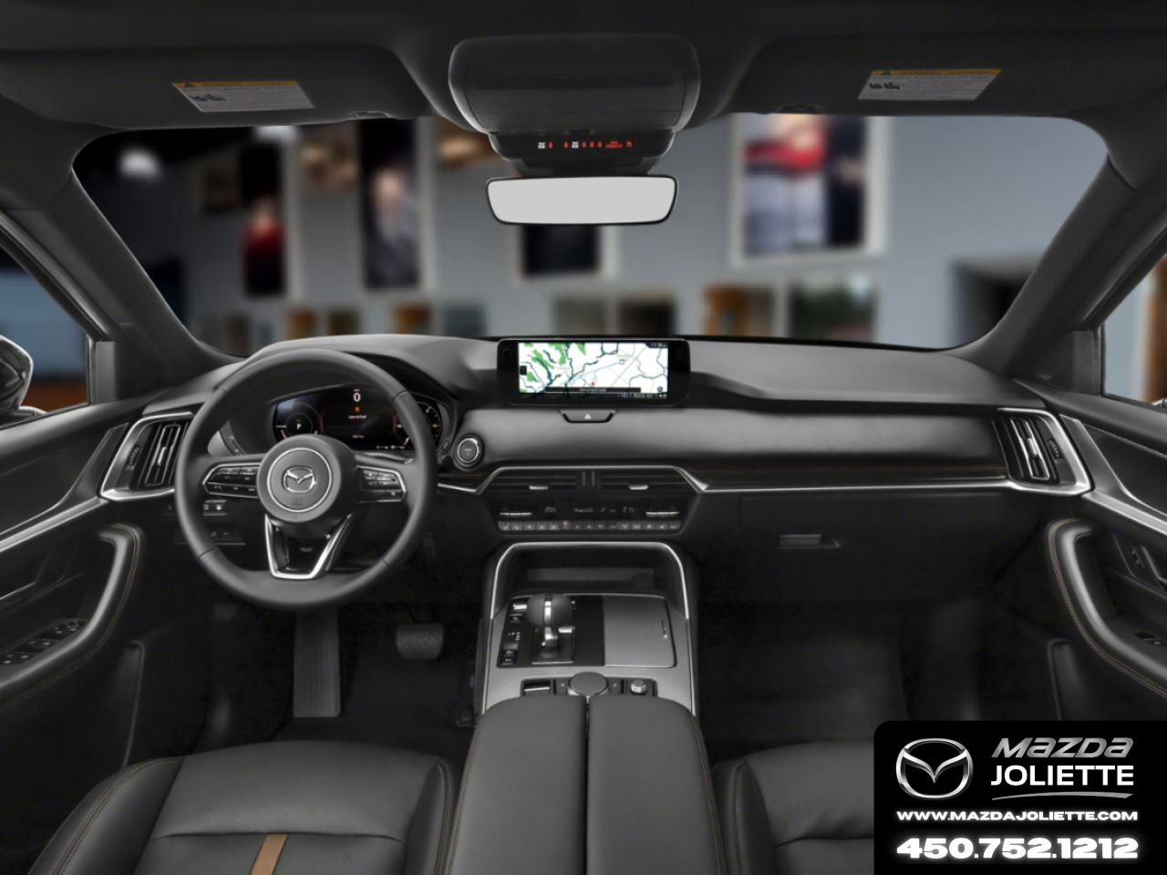 MAZDA CX-90 hybride rechargeable 2026 Gris mécanique métallisé Notre-Dame-des-Prairies - photo #7