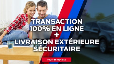 TRANSACTION 100% À DISTANCE + LIVRAISON À DOMICILE
