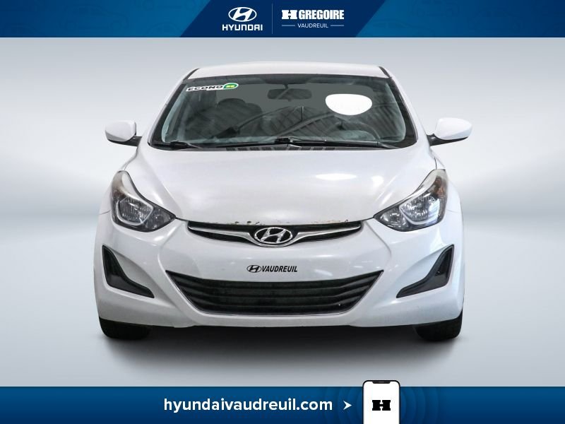 2016 Hyundai Elantra White Saint-Eustache - photo #2