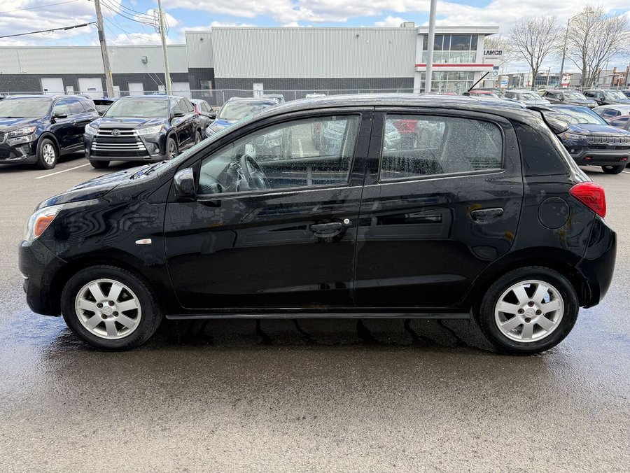 Mitsubishi Mirage ES Manuelle, Climatisation, Phares antibrouillards 2018 Noir