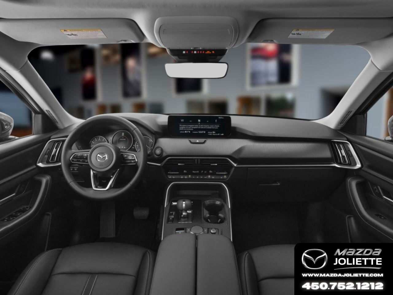 MAZDA CX-90 hybride léger 2026 Gris mécanique métallisé Notre-Dame-des-Prairies - photo #8