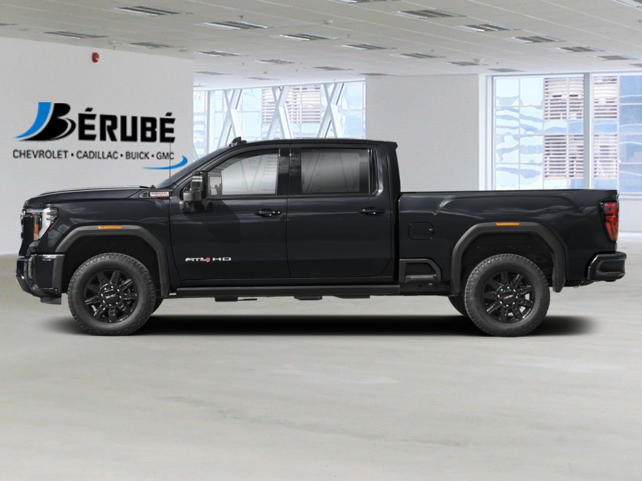 GMC Sierra 2500HD K2500 HD SIERRA CREW CAB AT4 STD/BOX DURAMAX (4SB) 2026 Noir onyx Rivière-du-Loup - photo #2