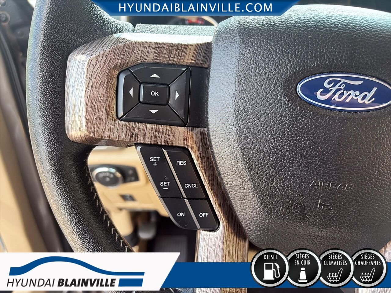 Ford Super Duty F-350 à roues arrière jumelées 2019 Brun Blainville - photo #16
