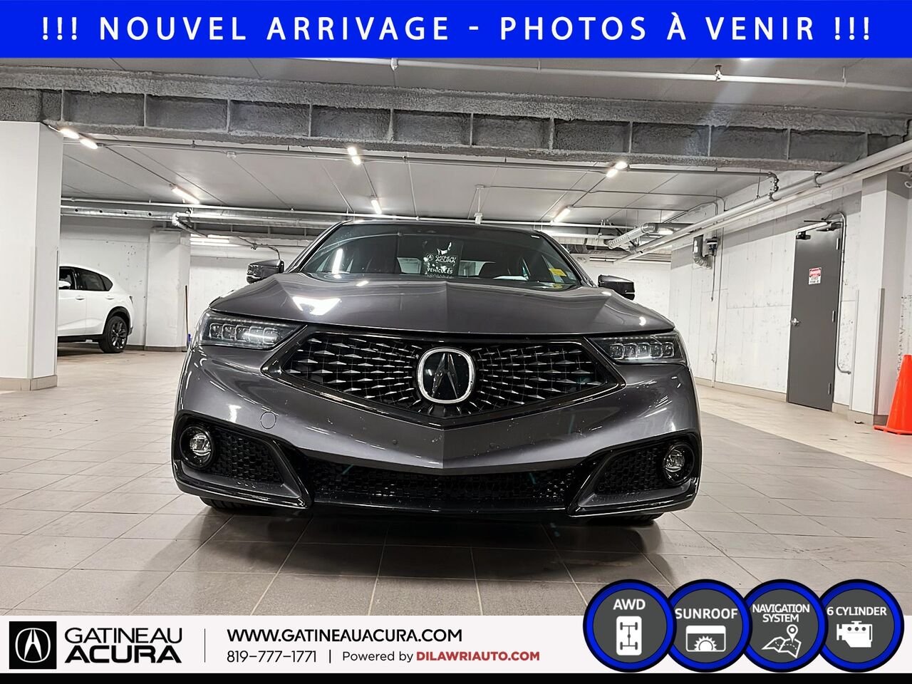 2020 Acura TLX A-Spec Tech SH-AWD Grey Gatineau - photo #1