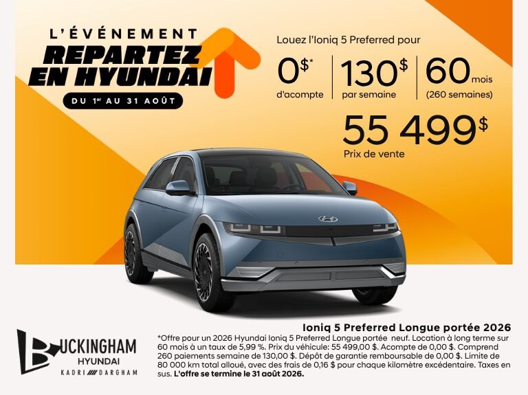 Ioniq 5 Preferred Longue Portée